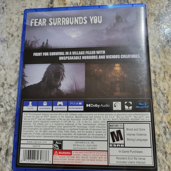 Resident Evil PS4 Game Collection - Blue Cases - Picture 8 of 8